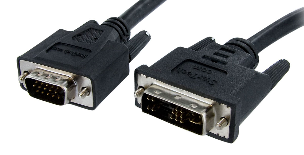 StarTech 1m DVI to VGA Display Monitor Cable M/M - DVI to VGA (15 Pin)