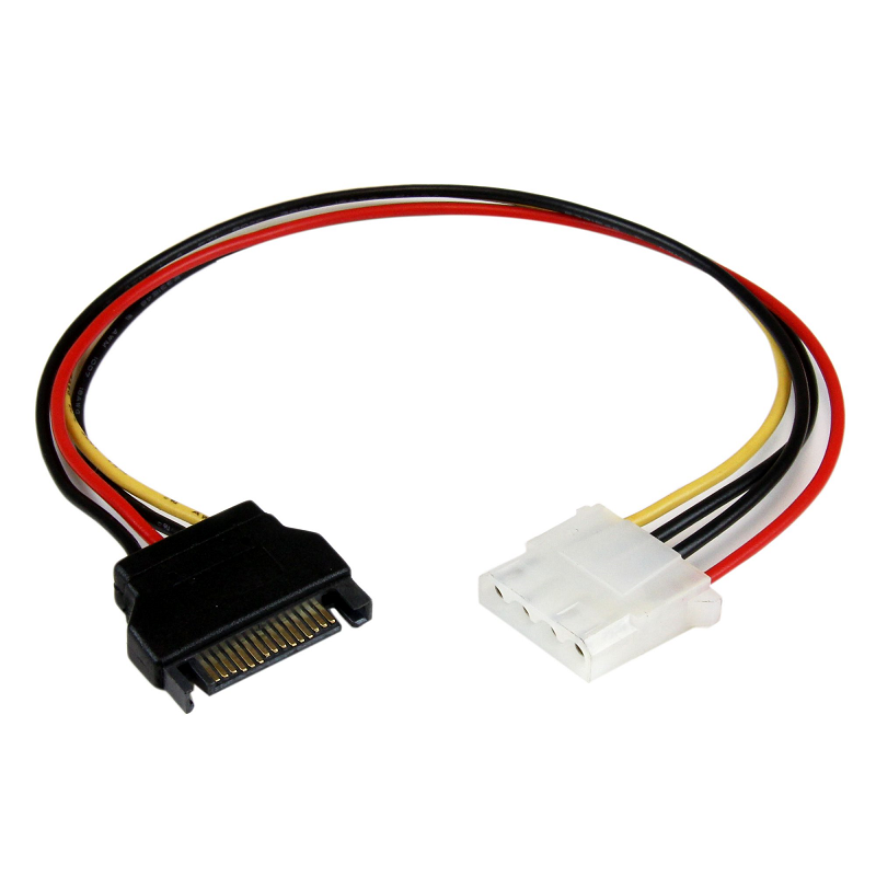 StarTech LP4SATAFM12 12in SATA to LP4 Power Cable Adapter - F/M