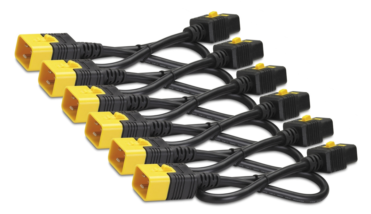 APC Power Cord Kit (6 ea) Locking C19 to C20 1.2m