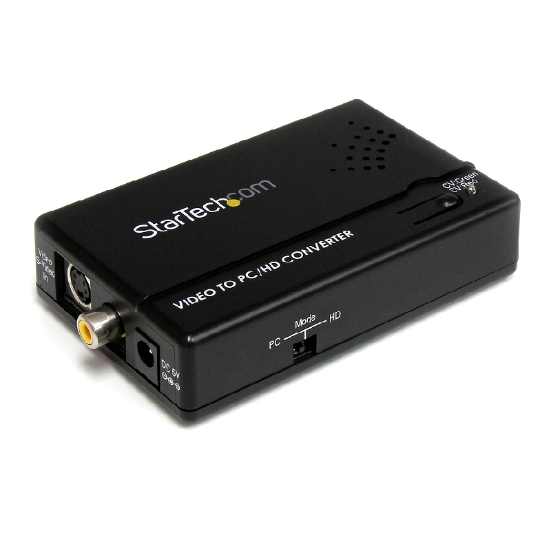 StarTech VID2VGATV2 Composite and S-Video to VGA Video Converter