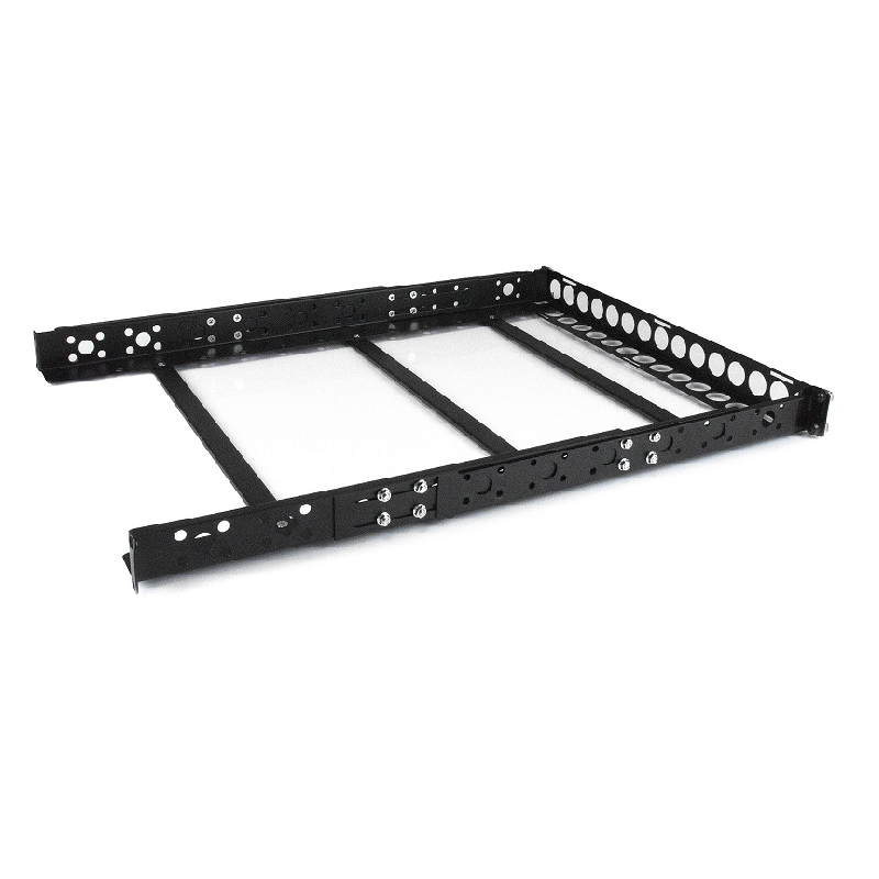 StarTech UNIRAILS1U 1U Fixed 19 inch Adjustable Depth Universal Server Rack 