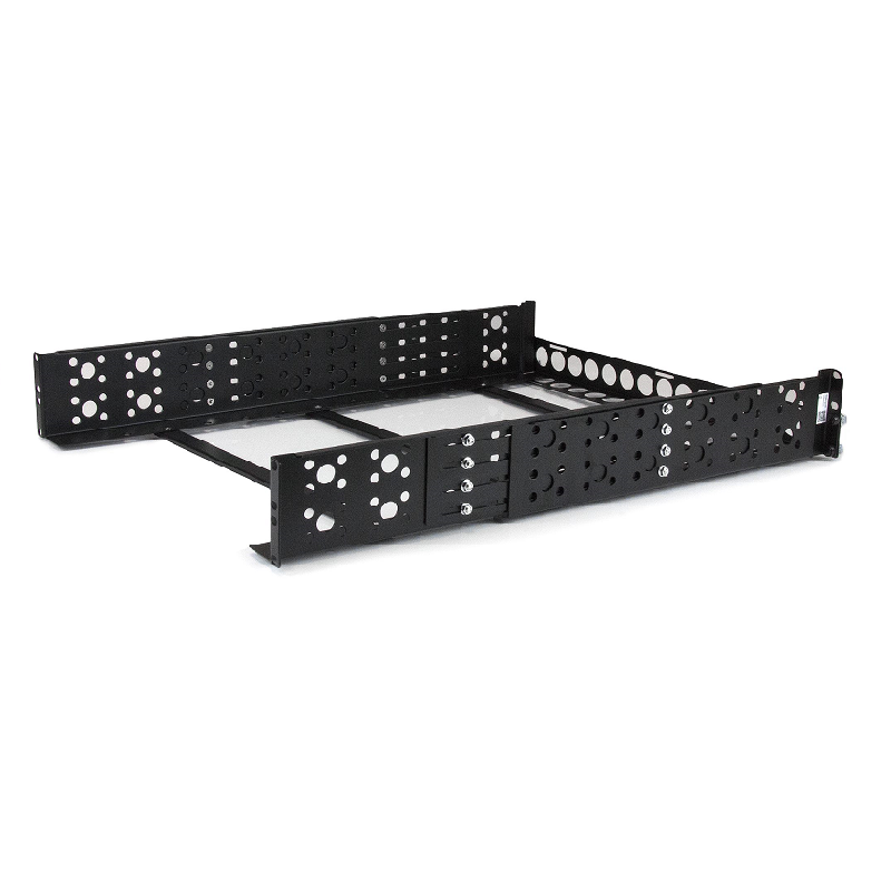 StarTech UNIRAILS2U 2U Fixed 19 inch Adjustable Depth Universal Server Rack 