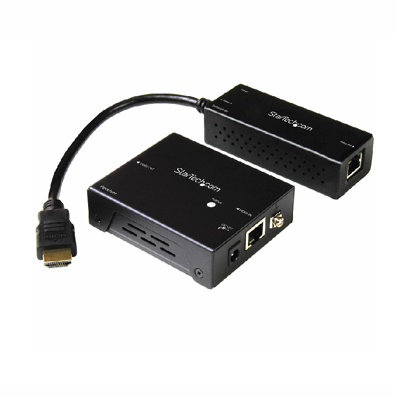 StarTech ST121HDBTDK 4K HDMI Extender with Compact Transmitter - HDBaseT - UHD 4K
