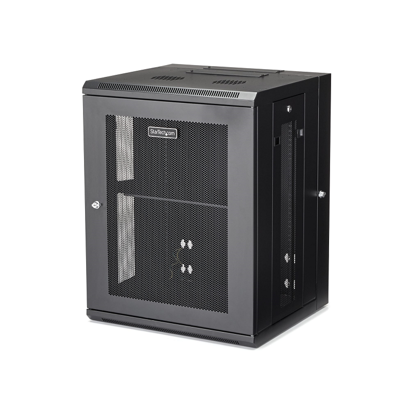 StarTech RK1520WALHM 15U, 20.5 inch deep, hinged wallmount enclosure 