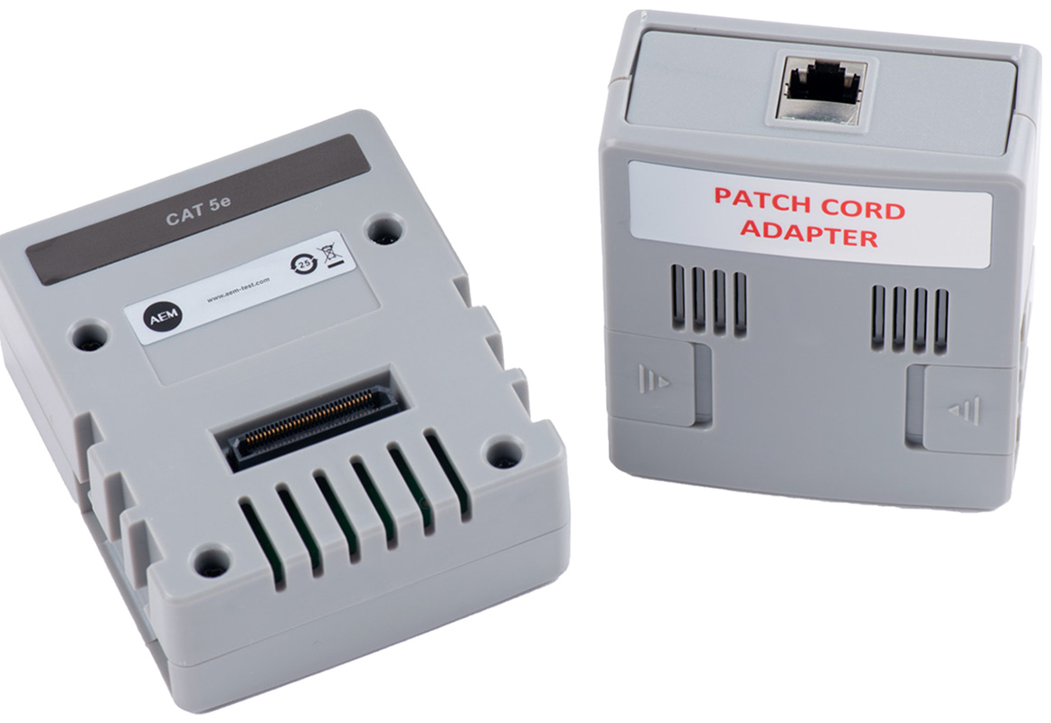 AEM AD-5E-PCORD Cat 5E Patch-Cord Test Adapter Pair