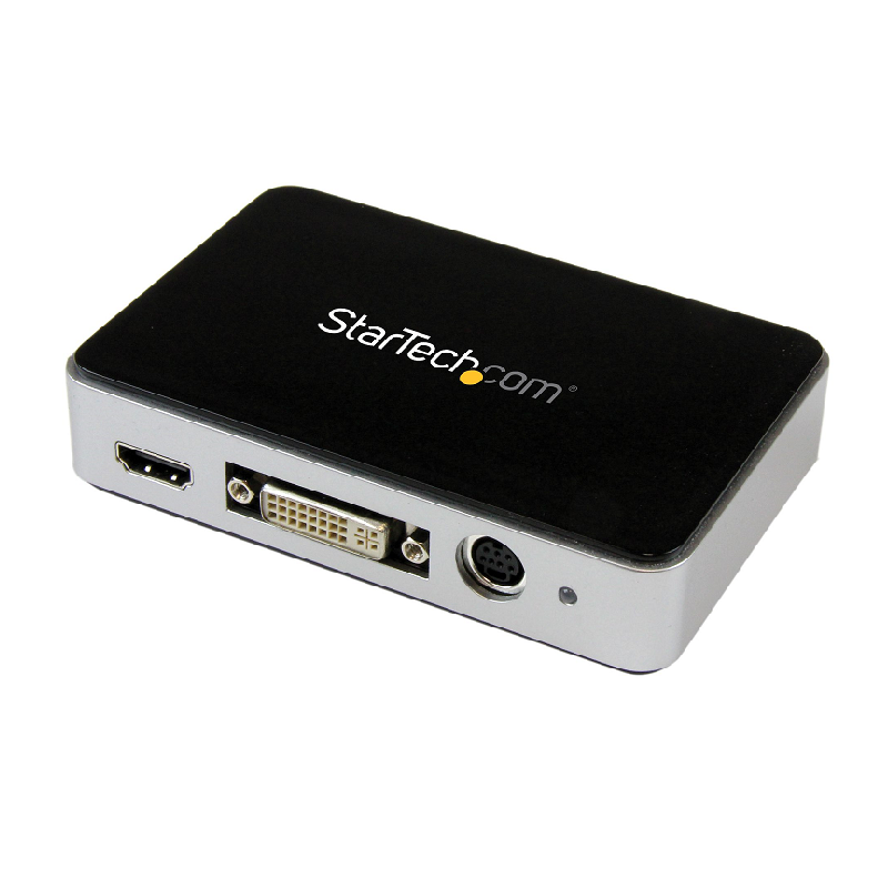 StarTech USB3HDCAP USB 3.0 Video Capture Device - HDMI / DVI / VGA / Component HD Recorder