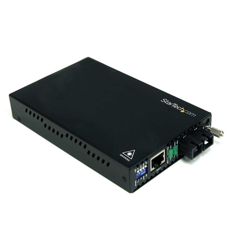 StarTech ET90110SM302 10/100 Mbps Single Mode Fiber Media Converter SC 30 km