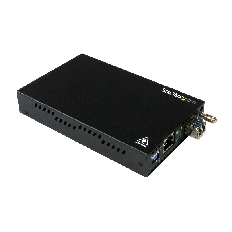 StarTech ET91000SM10 Gigabit Ethernet Copper-to-Fiber Media Converter