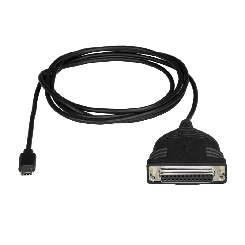 StarTech ICUSBCPLLD25 USB-C to Parallel Printer Cable