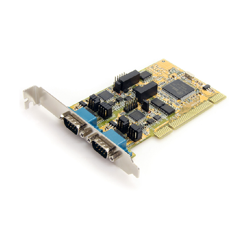 StarTech PCI2S232485I 2 Port RS232/422/485 PCI Serial Adapter Card w/ ESD Protection