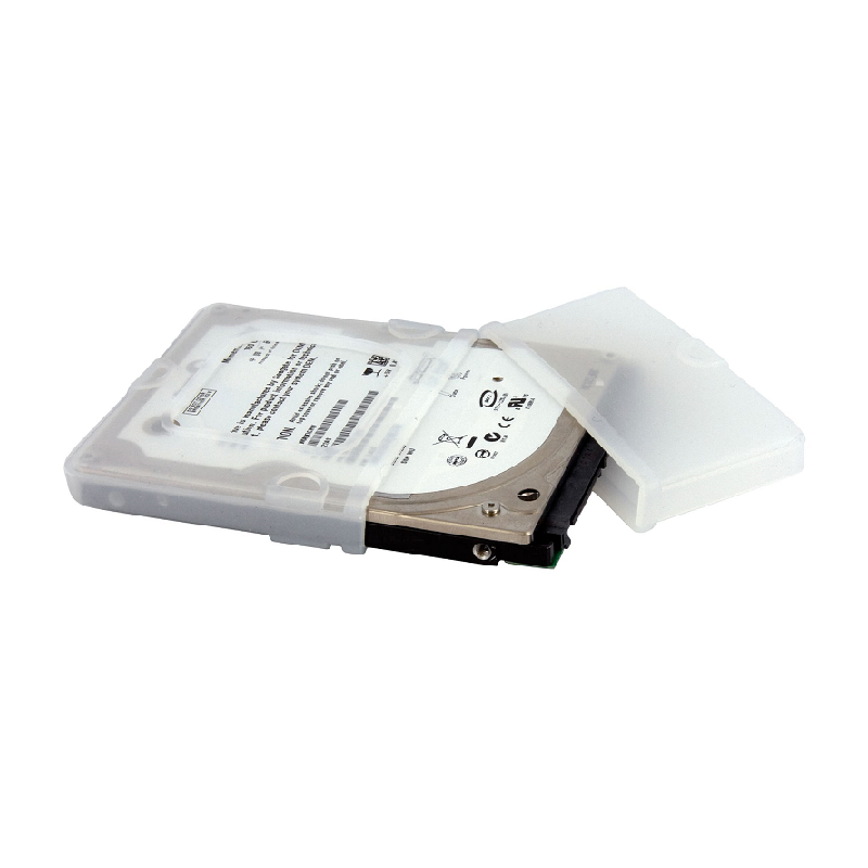 StarTech HDDSLEV25 2.5in Silicone Laptop Hard Drive Protector Sleeve with Connector Cap