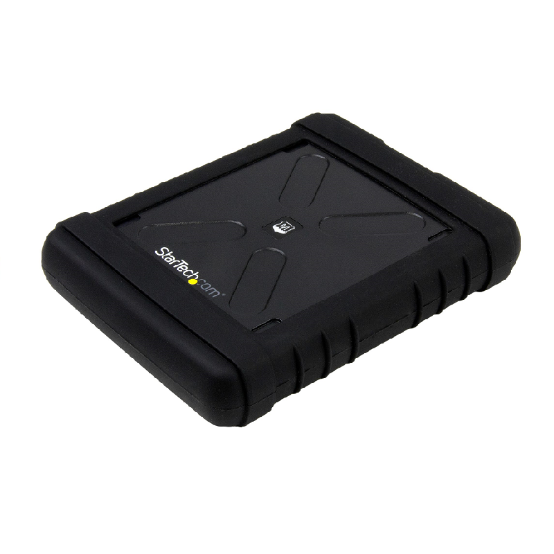 StarTech S251BRU33 Rugged HDD Enclosure - USB 3.0 to 2.5in SATA 6Gbps HDD 