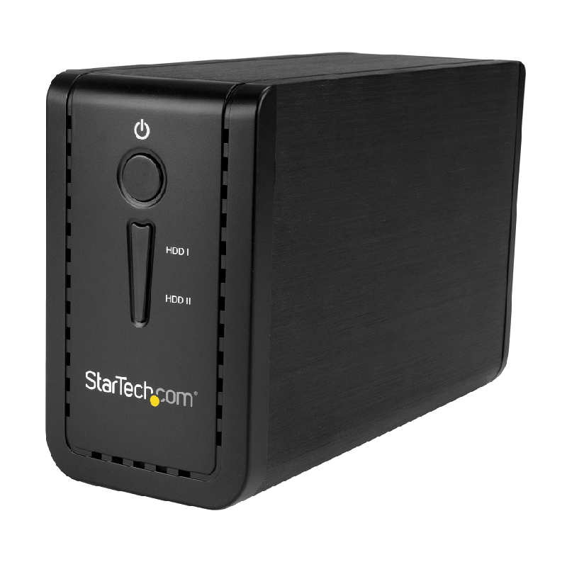 StarTech S352BU313R USB 3.1 Dual 3.5 inch SATA (6Gbps) HDD Enclosure