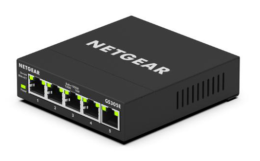 Netgear GS305E 5-Port Gigabit Smart Managed Plus Switch