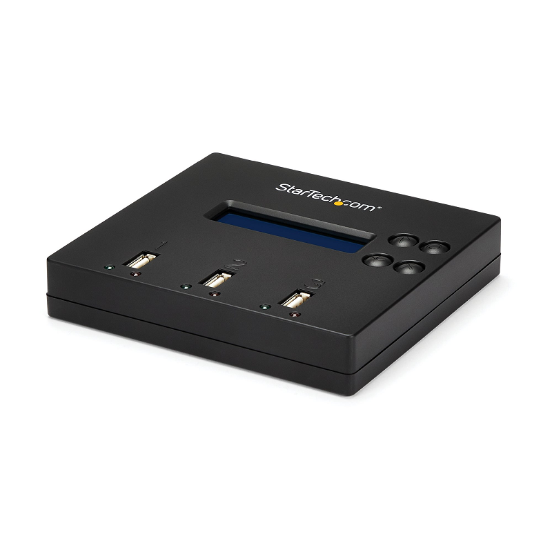 StarTech USBDUP12 1:2 Standalone USB Duplicator and Eraser for Flash Drives