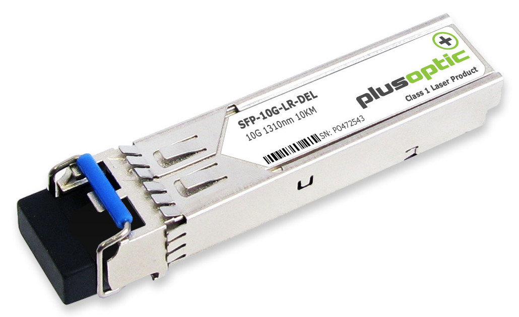 PlusOptic SFP-10G-LR-DEL Dell Compatible, SFP+, 10G, SMF, 10KM, LC 