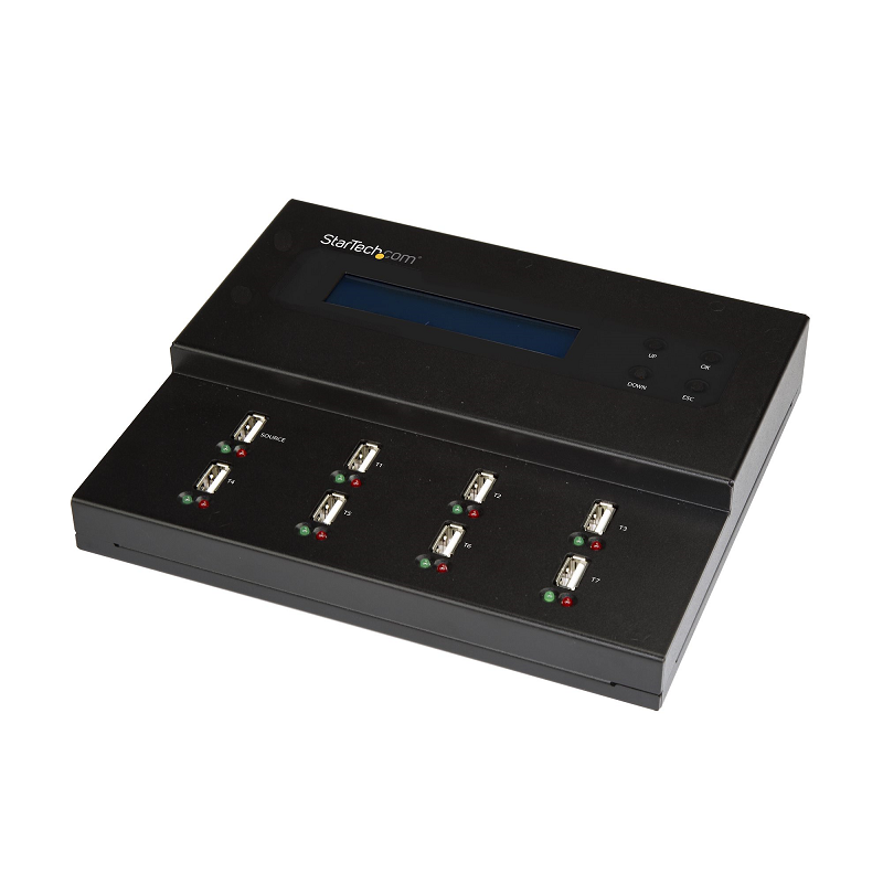StarTech USBDUPE17 1:7 Standalone USB Duplicator and Eraser - for USB Flash