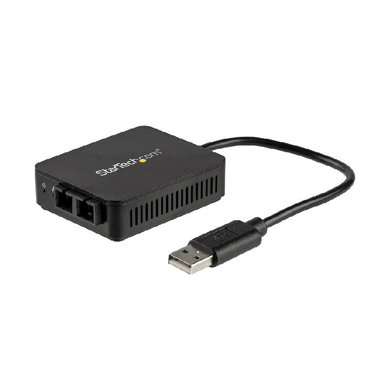 StarTech US100A20FXSC USB to Fiber Optic Converter 2Km - Compact USB to Fiber LAN