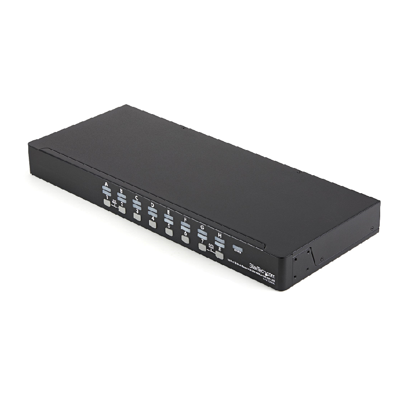 StarTech SV1631DUSBUK 16 Port 1U Rackmount USB KVM Switch Kit with OSD and Cables

