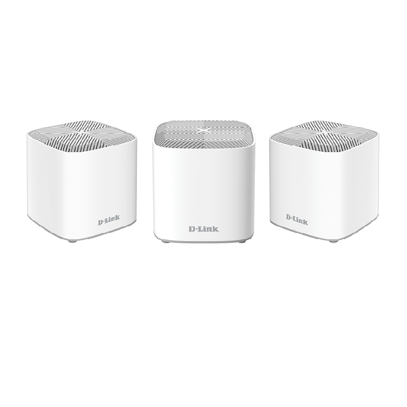 D-Link COVR-X1863 AX1800 Dual Band Whole Home Mesh Wi-Fi 6 System 3 Pack