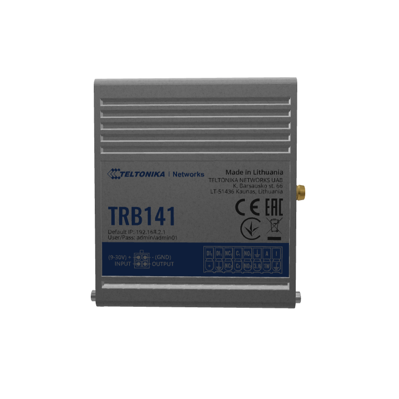 Teltonika TRB141 Industrial Rugged GPIO 4G LTE Gateway