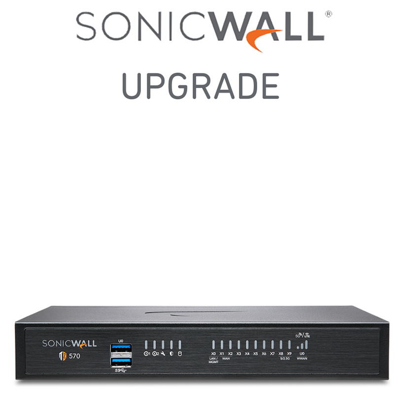 SonicWall TZ570 Secure Upgrade Plus - Essential Edition