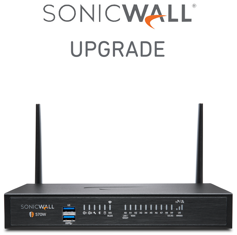 SonicWall TZ570 Wireless-ac INTL Secure Upgrade Plus - Essential Edition 