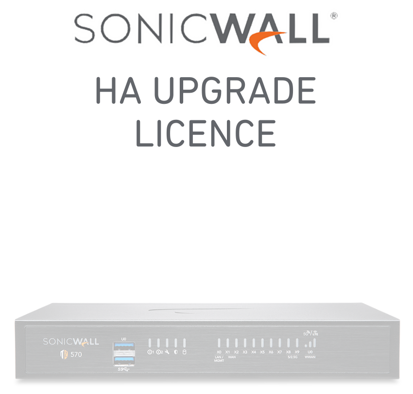 SonicWall 02-SSC-5891 Stateful HA Upgrade For TZ570 Series 