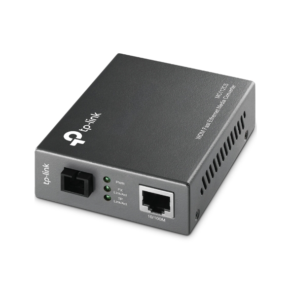 TP-Link MC112CS WDM Fast Ethernet Media Converter (SC, Single-mode)