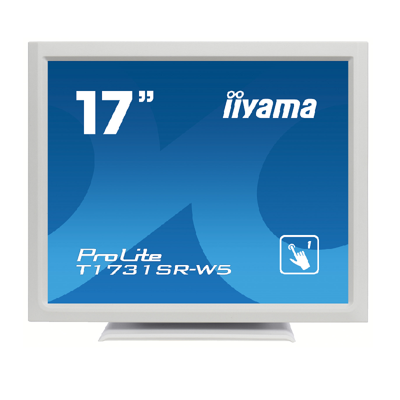 iiyama ProLite T1731SR-W5 17 Inch White, 5:4, HDMI, Display Port