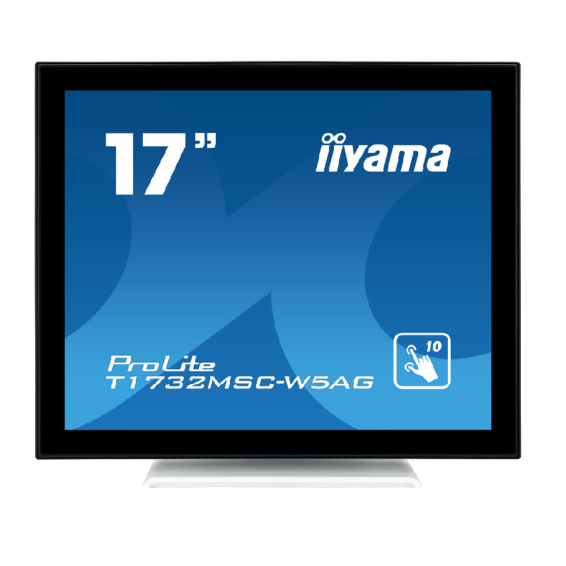 iiyama ProLite T1732MSC-W5AG 17 Inch White, Anti Glare, 5:4, Bezel Free