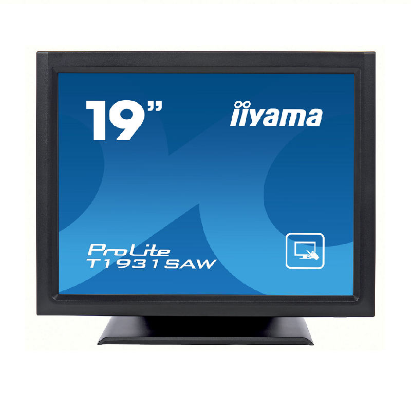 iiyama ProLite T1931SAW-B5 19 Inch Black, 5:4, Surface Acoustic Wave single touch, HDMI, D-P