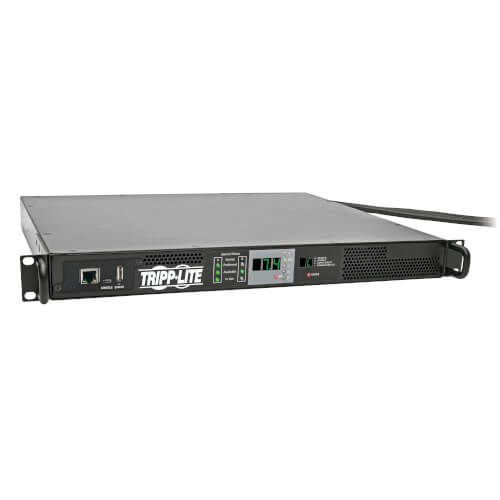 Tripp Lite 7.4kW Single-Phase 230V ATS/Monitored PDU, IEC309 32A Blue Outlet, 2 IEC309 32A Blue Inpu