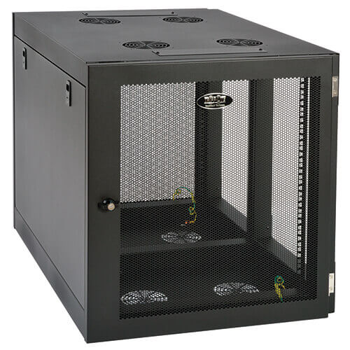 Tripp Lite SRW12UHD SmartRack 12U Heavy-Duty Low-Profile Rack Enclosure Cabinet 