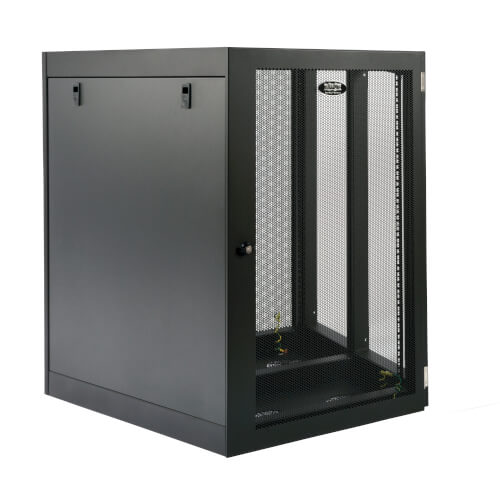 Tripp Lite SmartRack 18U Heavy-Duty Low-Profile Server-Depth Rack Enclosure Cabinet