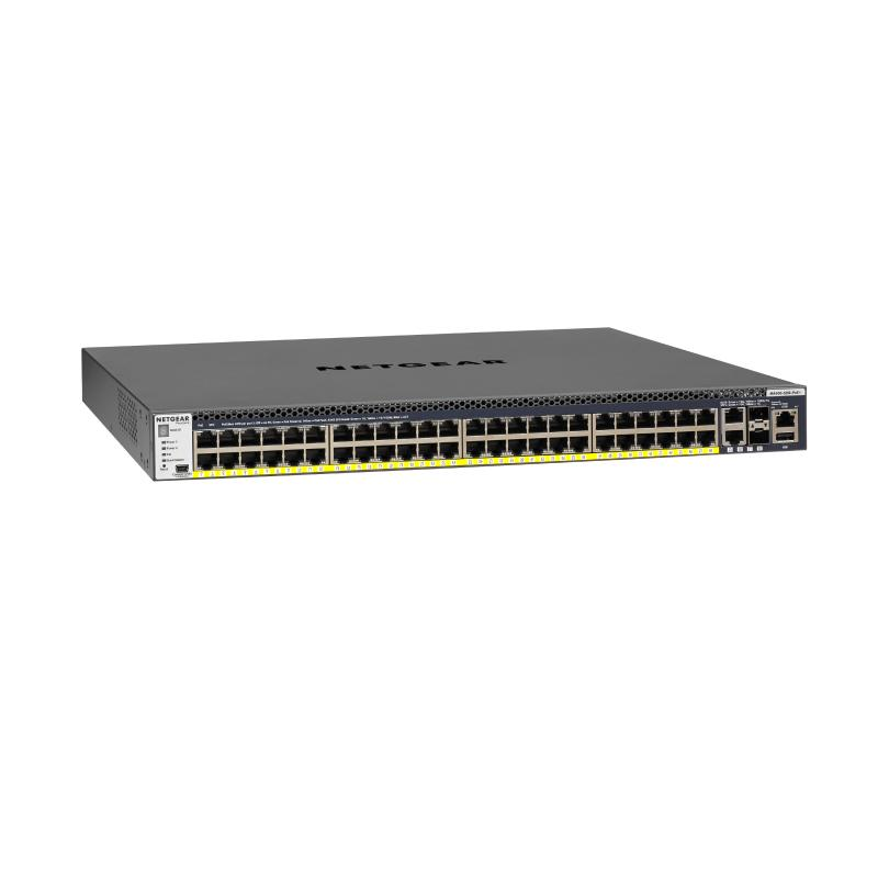 NETGEAR ProSAFE GSM4352PB M4300-52G-PoE+ 52 ports L3 Managed Stackable Switch