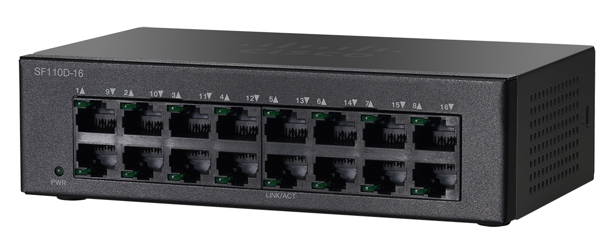 Cisco 110 Series Switch SF110D-16