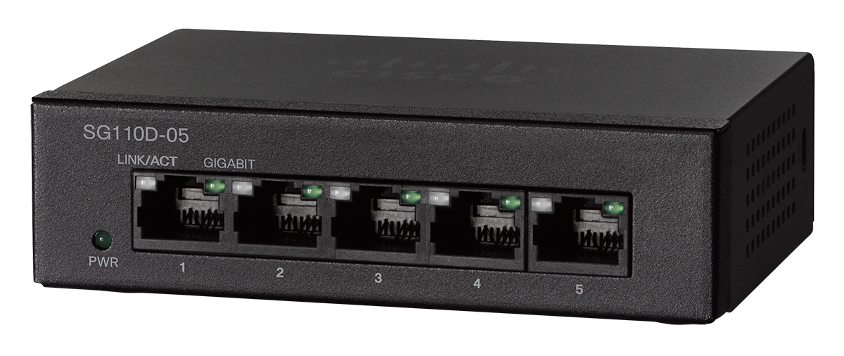 Cisco 110 Series Switch SG110D-05