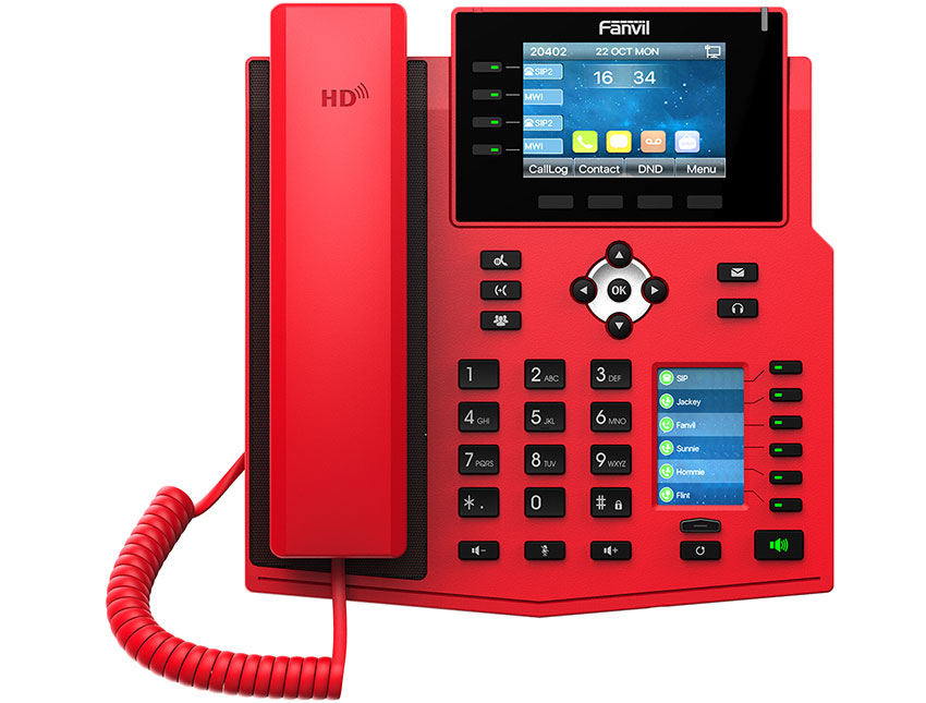 Fanvil Special Red X5U-R IP Phone