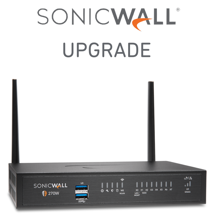 SonicWall TZ270 Wireless-AC INTL Secure Upgrade Plus - Essential Edition