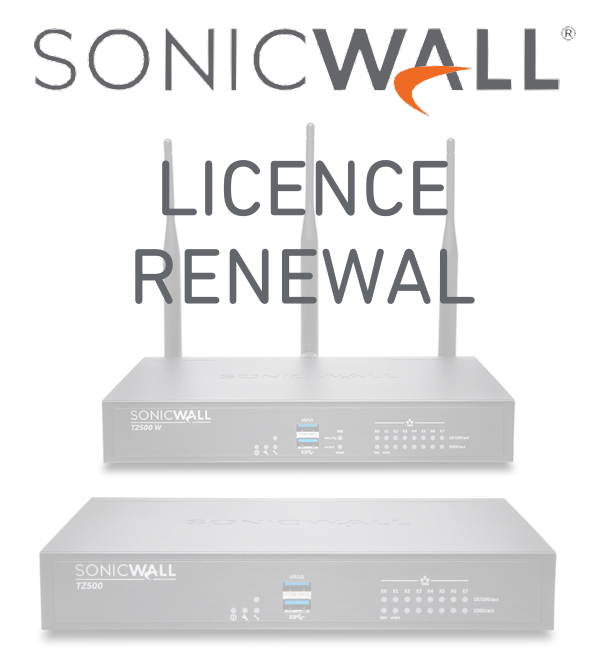 SonicWall 24x7 Dynamic Support for TZ500 Series