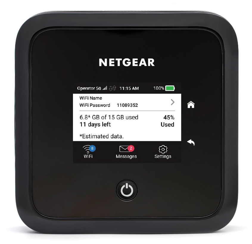 Netgear MR5200-100EUS Nighthawk M5 5G WiFi 6 Mobile Router