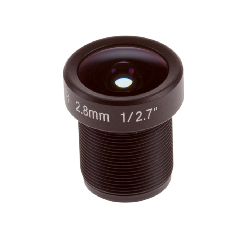 Axis 01860-001 Megapixel lens 2.8 mm, F1.2 with M12 thread for P39-R Series - 10 Pack