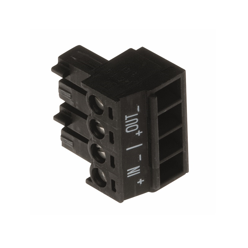 Axis 5505-291 Male Connector for audio. Pitch: 3.81 mm. 2+2pos terminal