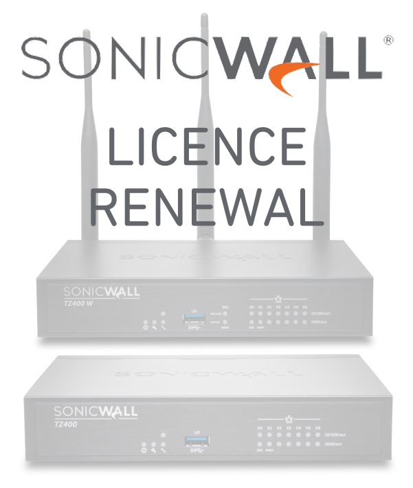 SonicWall 01-SSC-0552 24x7 Support for TZ400 Series