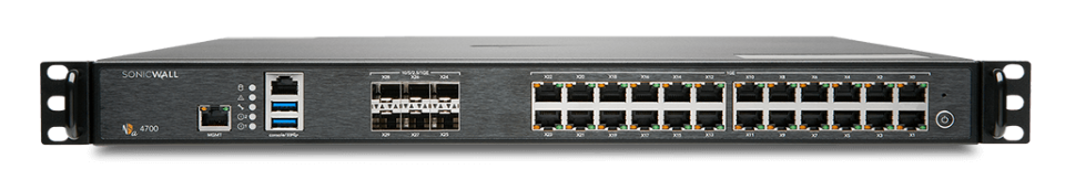 SonicWall 02-SSC-4328 NSA 4700 24-Port Firewall Appliance