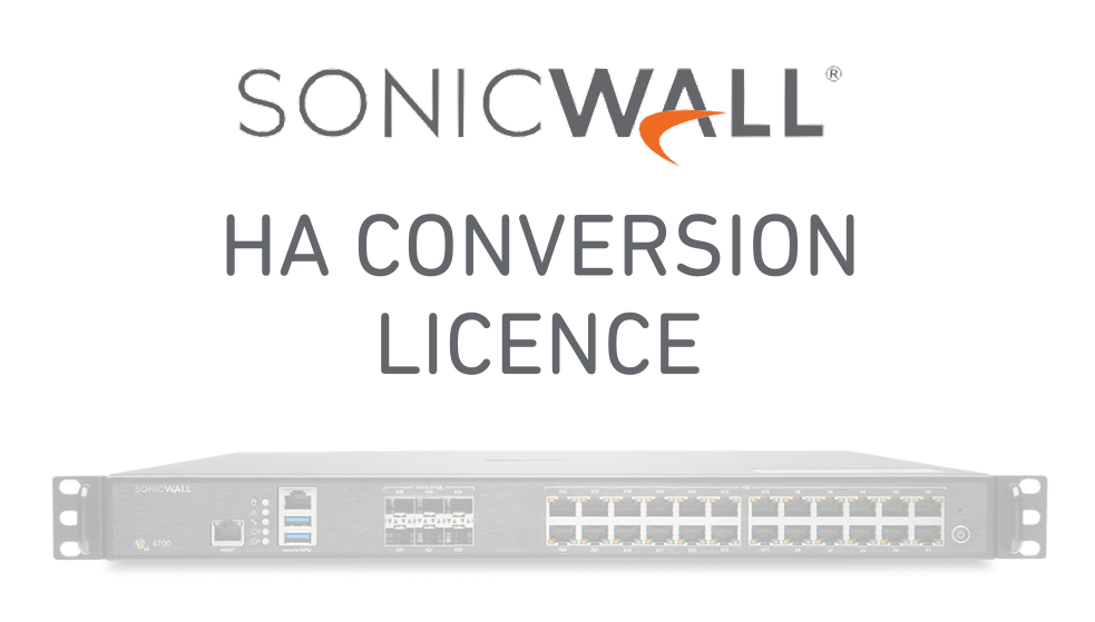 SonicWall 02-SSC-9542 High availability conversion licence