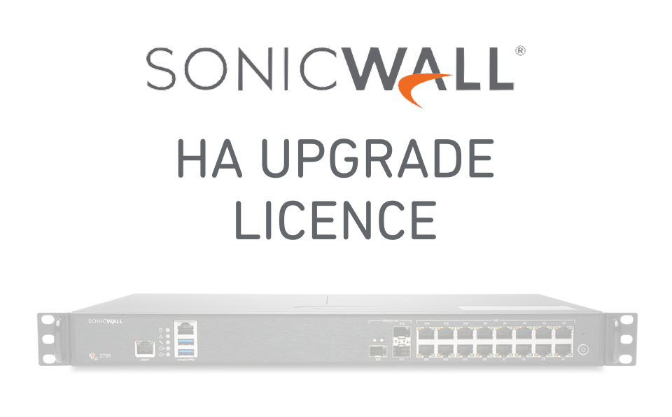 SonicWall 02-SSC-8389 Stateful HA Upgrade For Nsa 2700 Series