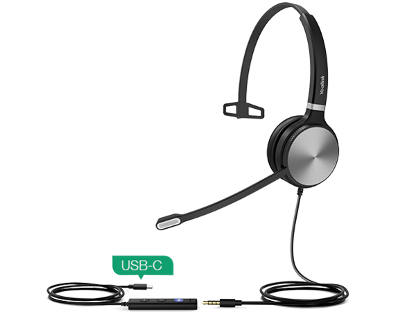 Yealink UH36 Mono Wideband USB Headset for IP Phones 