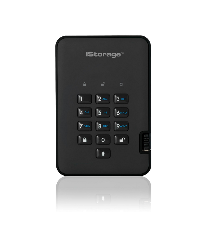 iStorage diskAshur2 SSD - Phantom Black